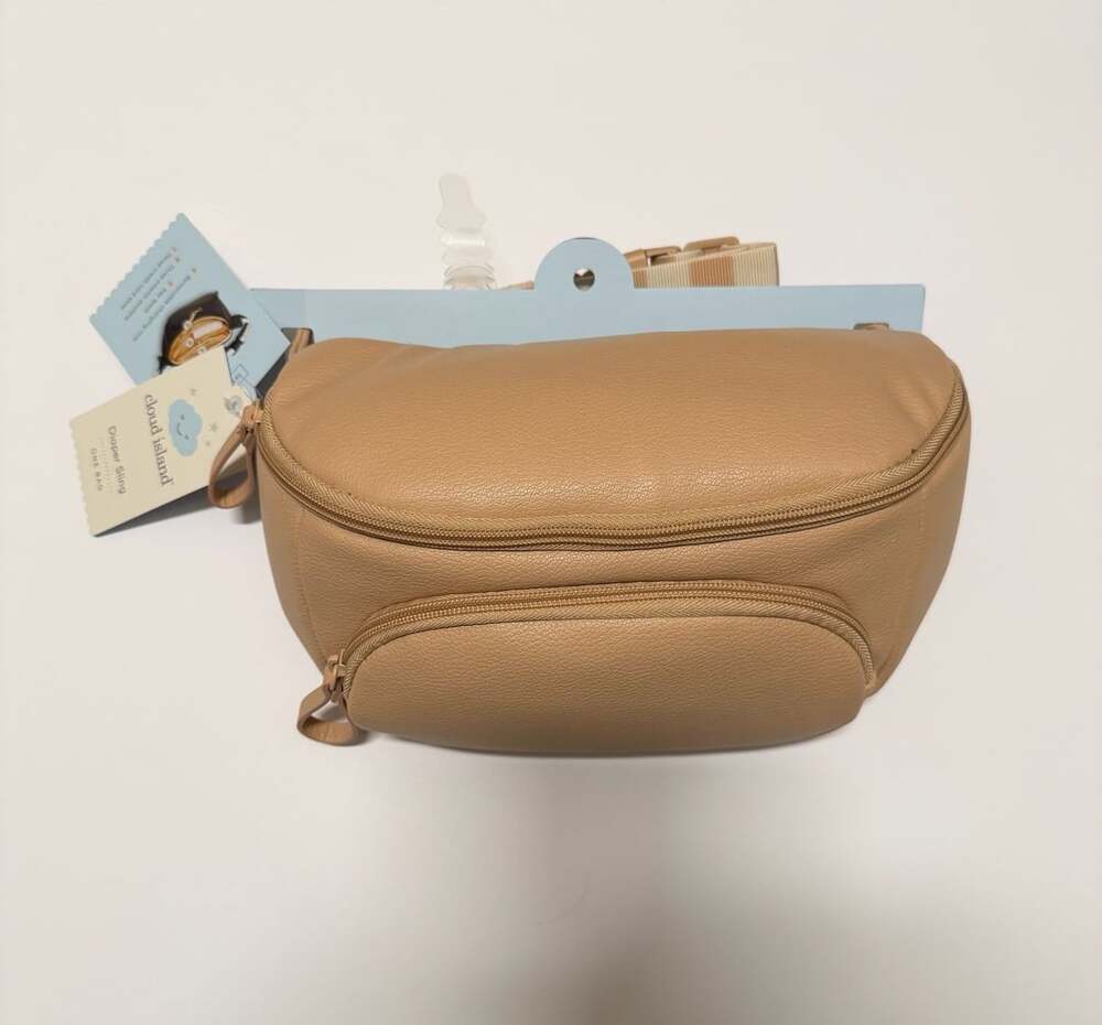 Cloud Island Diaper Sling Crossbody Diaper Bag  w/ Changing Pad NEW